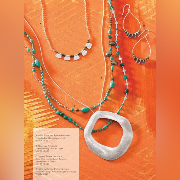 Silpada Sterling Silver “Patterned Pyrite” Earrings - Picture 6 of 6